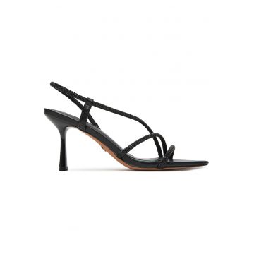 Sandale dama -  R25SS019000 - cu toc - negru