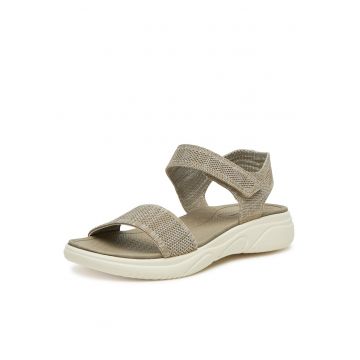 Sandale dama -  R25SS02835 - bej - tesatura