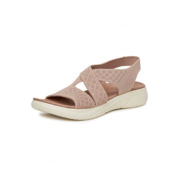 Sandale dama -  R25SS02836 - roz - tesatura