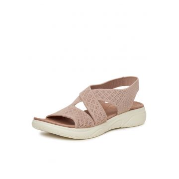Sandale dama -  R25SS02836 - roz - tesatura
