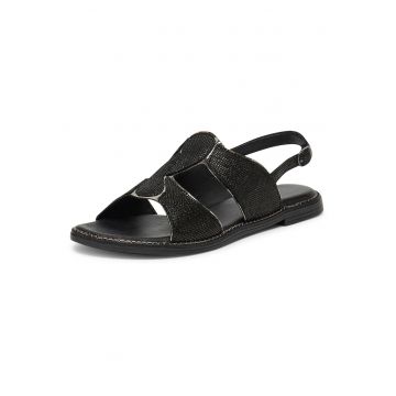 Sandale dama -  RST-KATE-09 - piele naturala - negru