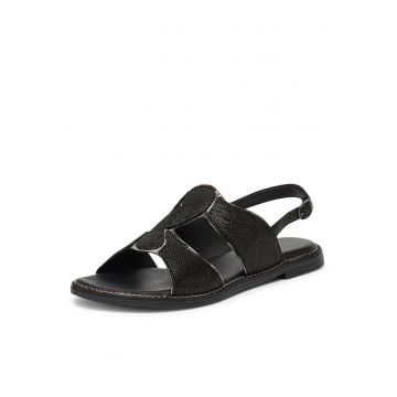 Sandale dama -  RST-KATE-09 - piele naturala - negru