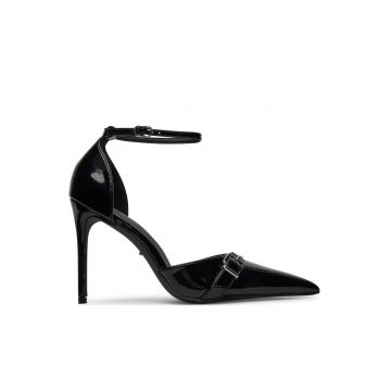 Sandale dama -  toc - negru