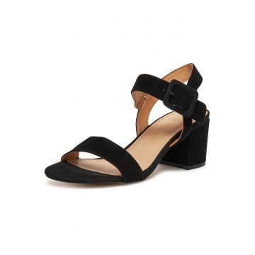 Sandale dama -  WFA3762-1Z-SB - negru - piele naturala