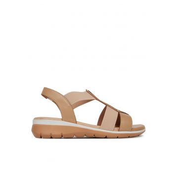 Sandale dama  WI16-INES-06 - piele naturala - bej