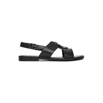 Sandale dama -  WI23-FOXI-96 - piele naturala - negru