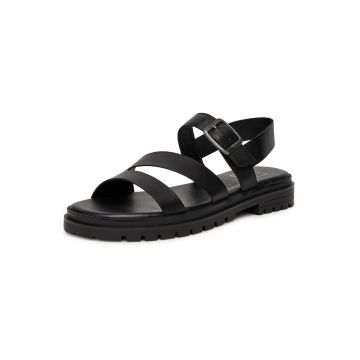 Sandale dama -  WI34-23568-01 - piele naturala - negru