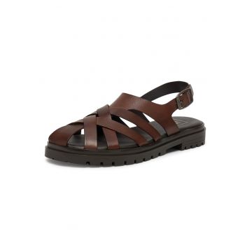 Sandale dama -  WI34-23568-02 - piele naturala - maro