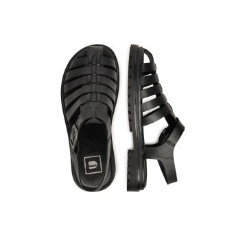 Sandale dama -  WI34-23568-03 - piele naturala - negru