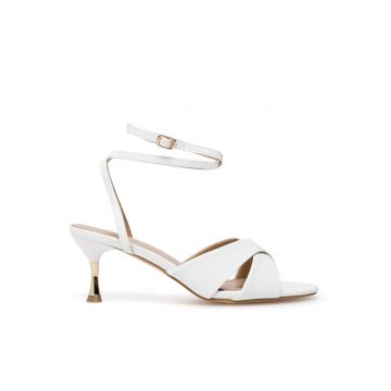 Sandale dama -  WYL3738-2Z-SB - piele naturala - alb