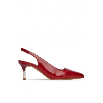 Sandale dama -  WYL3994-3Z-SB - piele naturala - rosu