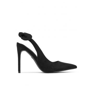 Sandale dama -  YUC1996-P-B1G - negru - toc