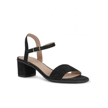 Sandale Aurely 50 -  piele - negru -