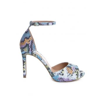 Sandale cu platforma piele naturala Multicolor Barbie