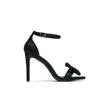 Sandale cu toc dama -  EA6554-109 - Negru
