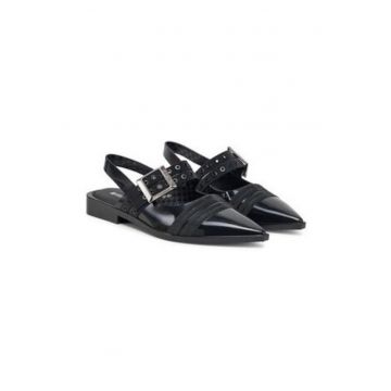 Sandale dama  304872846 - Sintetic - Negru - Negru