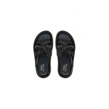 Sandale dama - 7939722 -  Piele naturala - Negru