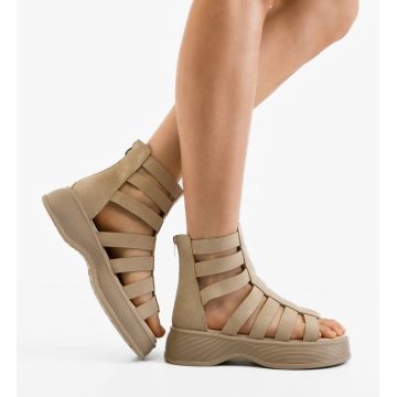 Sandale dama Budica Bej