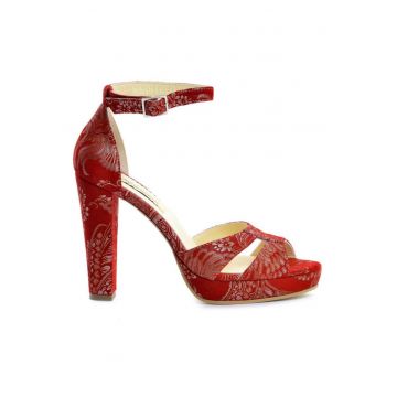 Sandale dama Chic Rose Piele Naturala