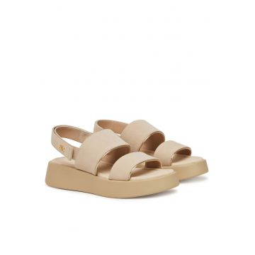 Sandale dama  Ecru - piele naturala - model S1820 Amber 01 - Bej