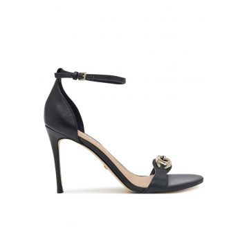 Sandale dama -  FLTKAB LEA03 - piele naturala - negru