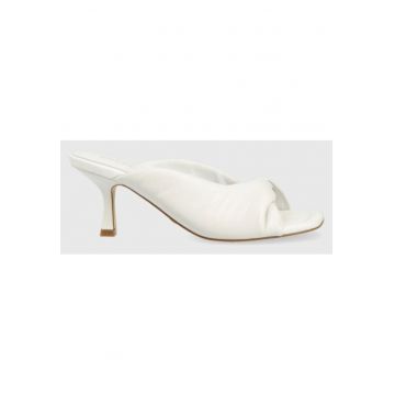 Sandale dama  Piele naturala - Alb - Alb