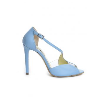 Sandale dama piele naturala Bleu Muse