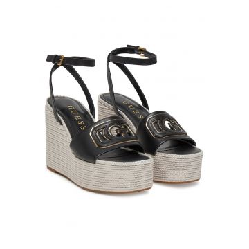 Sandale dama  piele naturala - model BLKGO FLJTAN LEA04 - negru -