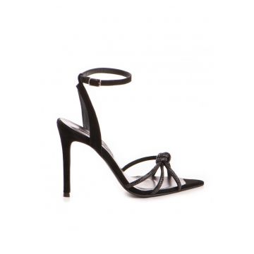 Sandale dama piele naturala Negru Jennifer