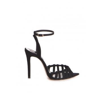 Sandale dama piele naturala Negru Kris
