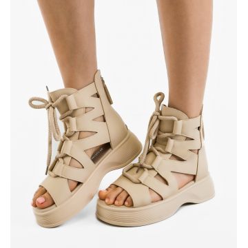 Sandale dama Romulus Bej