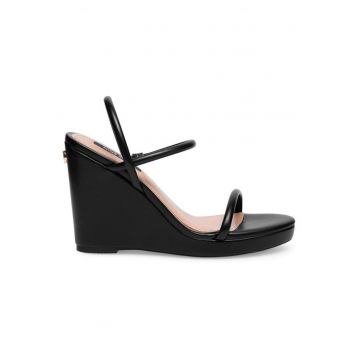 Sandale dama -  Sintetic - Negru - Negru