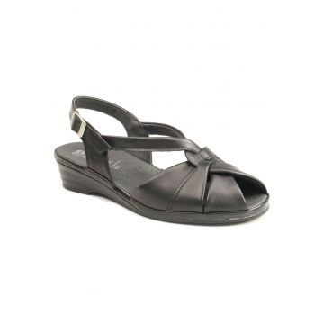 Sandale dama SU0012T NICE 01 N - Negru