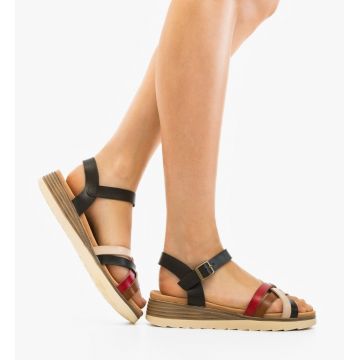 Sandale dama Usha Negre