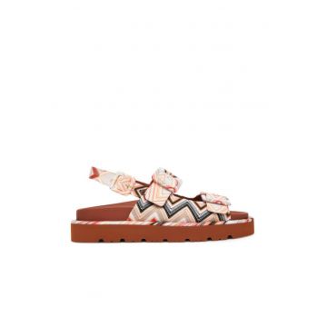 Sandale dama -  Wave Pink - Multicolor - Tesatura