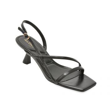 Sandale elegante ALDO negre, NASTAZIA 001, din piele ecologica