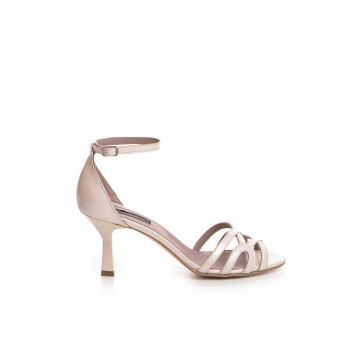 Sandale mireasa piele naturala Ivoire Miranda