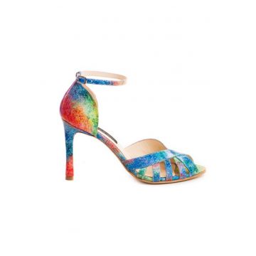 Sandale piele naturala Multicolor Rendez Vous