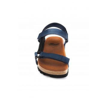 Sandale copii -  HEAVEN AD MF230091007 - culoare albastra - piele nabuc -