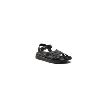 Sandale dama  303467241 - Piele naturala - Negru - Negru