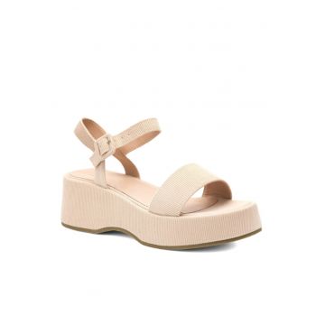 Sandale dama -  5904862662978 - Bej - Textil - Bej