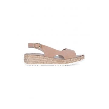 Sandale dama -  590559 - Piele naturala - Maro -