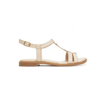 Sandale dama  EST-AFIONA-10 - piele naturala - bejfwq - Bej