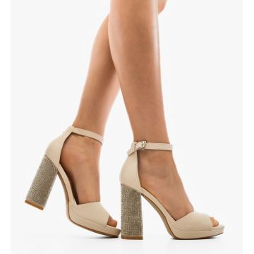 Sandale dama Jazar Bej