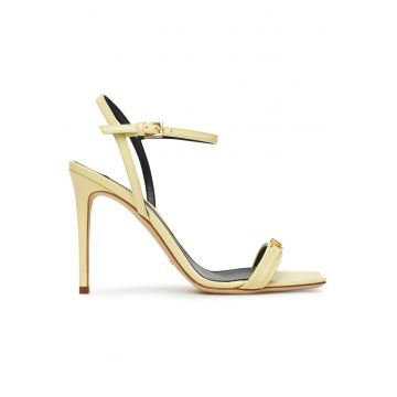 Sandale dama -  Lemonade DC7 - piele naturala - galben