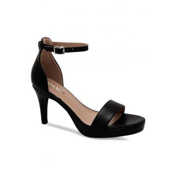 Sandale dama  negre - din plastic -