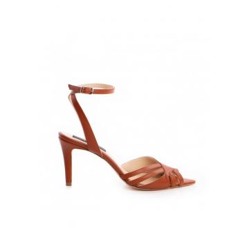 Sandale dama piele naturala Caramiziu Amina