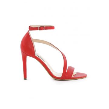 Sandale dama piele naturala Evening Red