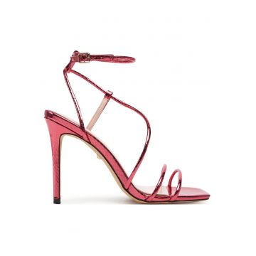 Sandale dama -  piele naturala - Roz