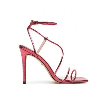 Sandale dama -  piele naturala - Roz